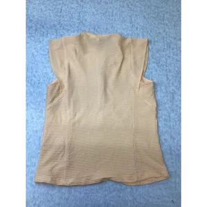 Calia Golf Renew‎ Cap Sleeve Polo Peach Sherbet Ribbed Quarter Zip XS WCG1001 thumbnail 5