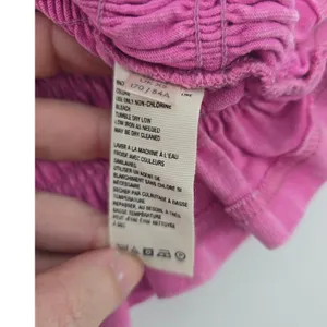 Free People Sweatshirt Womens XS Like A Lady Pink Smocked Puff Sleeve EUC thumbnail 4