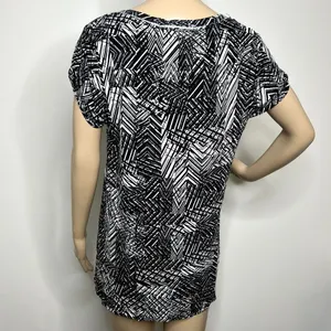 Cable & Gauge Patterned Short Sleeve Tee thumbnail 3