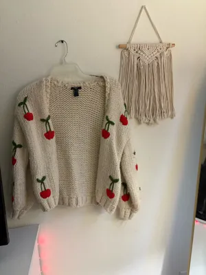 Forever 21 Crochet Jacket thumbnail 4