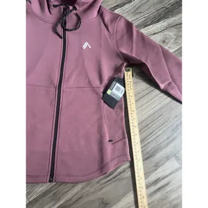 Alphalete Women's ELMTS Full-Zip Athletic Jacket- Mauve, Size Medium thumbnail 5