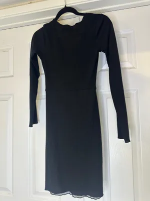 Princess Polly Night Out Cutout Dress Black Size 6 thumbnail 4
