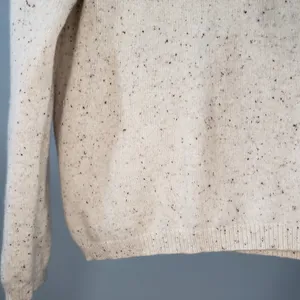 L.L.Bean Merino Wool Angora Turtleneck Sweater L thumbnail 4