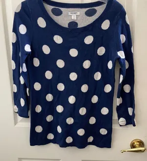 FINAL MARKDOWN Ladies old navy cotton knit top small thumbnail 1