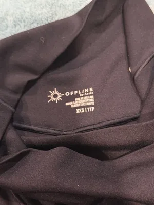 Offline by Aerie Real Me Super Flare High Rise Trousers thumbnail 2