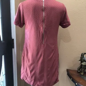 Olivaceous short sleeve short dress large thumbnail 4