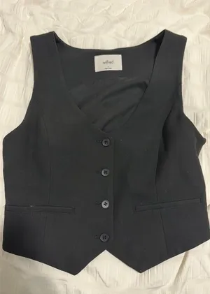 Aritzia Wilfred Vest Blazer thumbnail 1