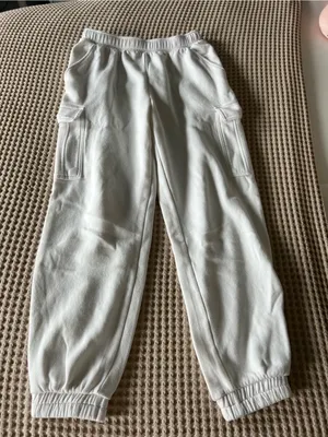 Cargo Jogger Pants - White thumbnail 1