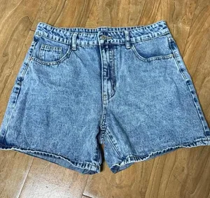 Classic High-Rise Light Blue Denim Women’s Shorts thumbnail 1