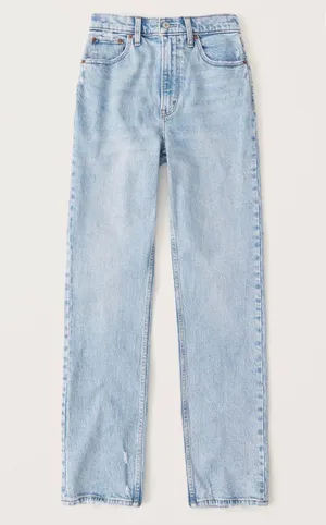Abercrombie 90s Straight Ultra High Rise Jeans thumbnail 1