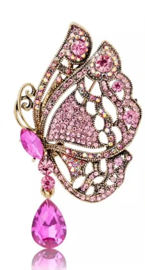 💐🔴Butterfly Pin/Brooch or Pendant thumbnail 1