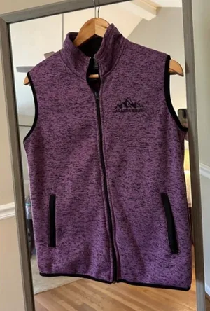 Guide's Choice Alaskan Gear Purple Fleece Vest Women's thumbnail 1