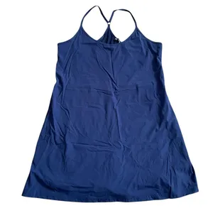 Crane‎ Exercise Dress XL Navy Blue Built-in Shorts Athleisure Tennis Pickleball thumbnail 1