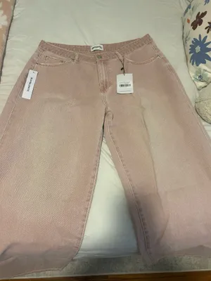 Princess Polly Lucky Dip Mid Rise Straight Leg Jeans Washed Pink thumbnail 3