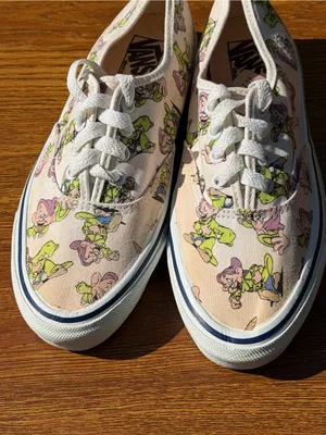 Vans Disney Dopey Print Canvas Sneakers Women’s Casual Shoes Vintage thumbnail 4