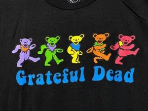 Grateful Dead Dancing Bear Jam Band Rock Tee XL thumbnail 2