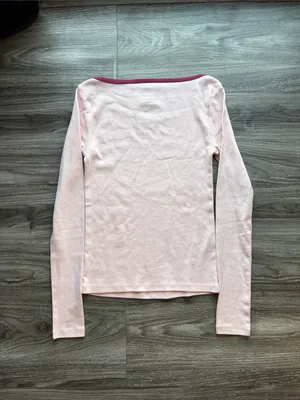 The World of Strawberry Shortcake Pink Long Sleeve Tee 1979 100% Cotton XS thumbnail 3