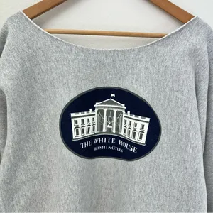 The White House United States USA Off the Shoulder Sweatshirt thumbnail 2