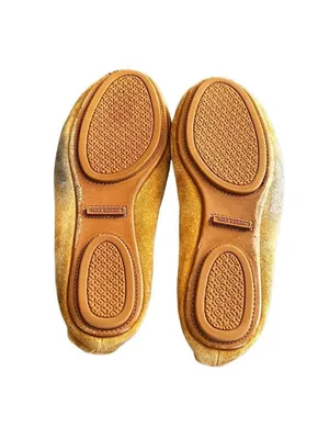 Tory Burch Minnie Travel Suede Ballet Flats size 6.5 thumbnail 3