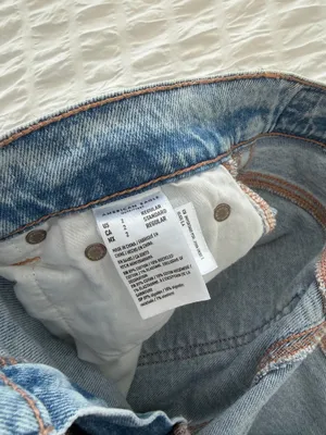 American Eagle High Rise Straight Jeans thumbnail 6