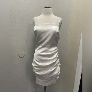 New! Amanda‎ Uprichard London Dress in Ivory sz Medium $282 thumbnail 5