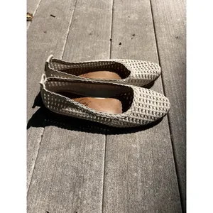 Blowfish Malibu Womens Woven Ballet Flats Bardot Beige Slip On Shoes Size 39/8.5 thumbnail 4