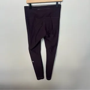 Lululemon Zoned In Tight 27" Plum Shadow Size 10 thumbnail 8