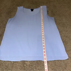 Ann Taylor Factory Light Blue Tank Top thumbnail 6