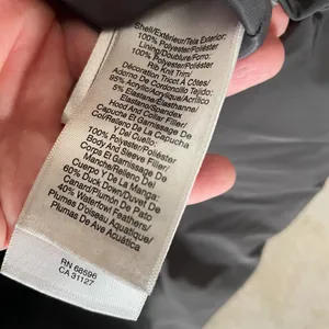 DKNY Charcoal Down Hooded Puffer Coat thumbnail 5