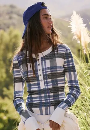 Free People Rally Printed Layer thumbnail 1