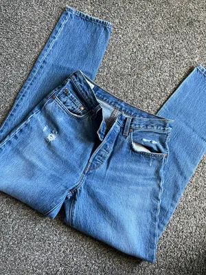 Levi's 501 Dark Wash Jeans thumbnail 1