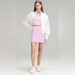 Lululemon NWT Scuba High Rise Mini Skirt Vitapink Size M thumbnail 3