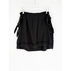 Paige Lynley Off the Shoulder Top Women's L Black‎ Boho thumbnail 3