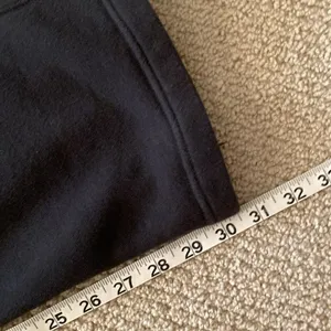 Nike Black Fleece Lined Pants Sweatpants Joggers Size Small Women’s EUC thumbnail 7