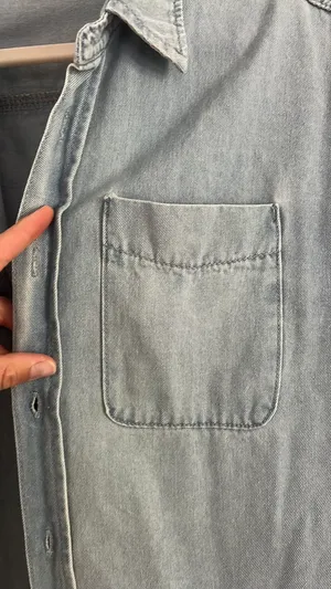 Oversized Jean shirt Blue Size L thumbnail 5