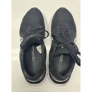 Nike Black White Women’s Flyknit Laced Sneakers DD3024-001 8M thumbnail 4