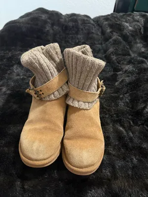 UGG Cassidee UGGpure Lined Knit Cuff Boots, US Womens Size 9 thumbnail 2