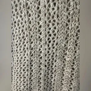 Y2k Abercrombie & Fitch Womens Pullover Beige Crochet Sweater XS M0329 thumbnail 3