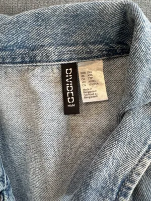 H&M Denim Top thumbnail 3