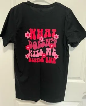 Retro font size medium black T thumbnail 1