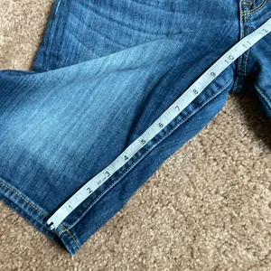 Lucky Brand The Bermuda Shorts (Sz 4/27) Dark Blue Denim Jorts Jean Shorts thumbnail 12