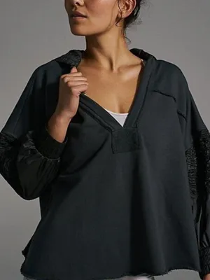Free People Movement Spin Hoodie Charcoal Gray Size Small thumbnail 1