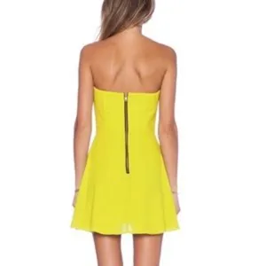 NBD Naven Twins Disclosure Strapless Mini Dress Size Small thumbnail 2