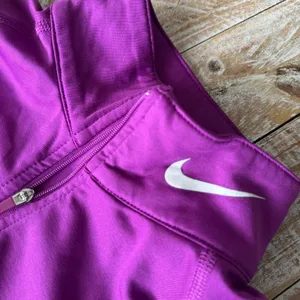 💜Nike Pro Combat Dri-FIT Quarter-Zip Pullover ~M💜 purple magenta workout gym thumbnail 3