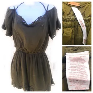Free People‎ Shorts Romper thumbnail 2