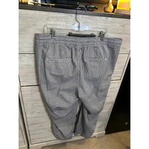 Gap Easy Pant Blue White Striped Elastic Waist Drawstring Trousers XL thumbnail 5