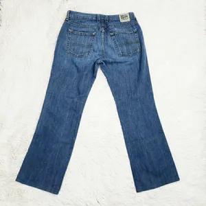 Lucky Brand Classic Rider Womens Medium Wash Bootcut Y2K Jeans Size 6 28in Short thumbnail 3