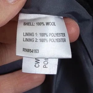 Calvin Klein Womens Wool Blend Pea Coat Jacket Size‎ 8 Gray Classic Quiet Luxury thumbnail 6