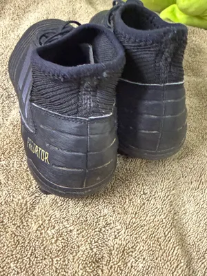 Adidas Soccer Cleats Predator Stripes FG Sock Men's Size 8 thumbnail 4