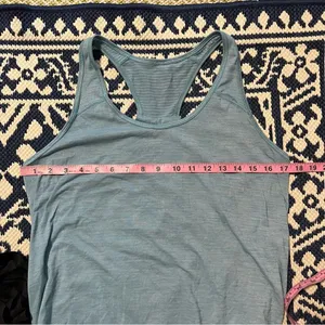 Lululemon Featherweight Teal Tank thumbnail 6